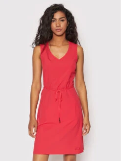 Jack Wolfskin Kleid Für Den Alltag Tioga Road 1504823 Rot Regular Fit