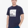 Jack Wolfskin T-Shirt Brand 1809021 Dunkelblau Regular Fit 1 Jack Wolfskin T-Shirt Brand 1809021 Dunkelblau Regular Fit -Angebote Modig Welt Store jack wolfskin t shirt brand 1809021 dunkelblau regular fit