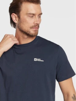 Jack Wolfskin T-Shirt Essential 1808382 Dunkelblau Regular Fit -Angebote Modig Welt Store jack wolfskin t shirt essential 1808382 dunkelblau regular fit 3