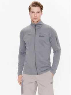 Jack Wolfskin Technisches Sweatshirt Prelight 1711001 Grau Regular Fit