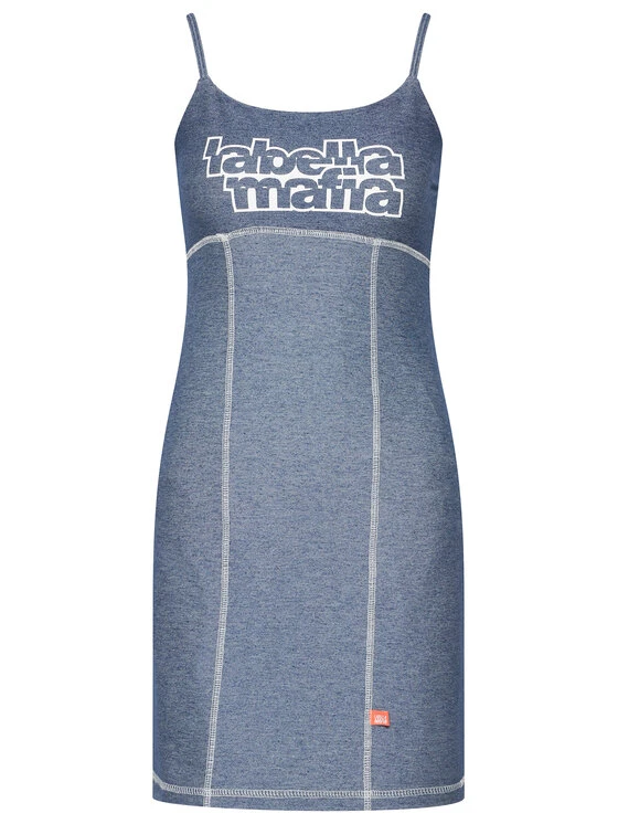 Kleid Für Den Alltag 21250 Blau Slim Fit 7 Kleid Für Den Alltag 21250 Blau Slim Fit – Bild 5