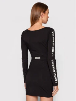 Kleid Für Den Alltag 21703 Schwarz Slim Fit -Angebote Modig Welt Store labellamafia kleid fur den alltag 21703 schwarz slim fit 2