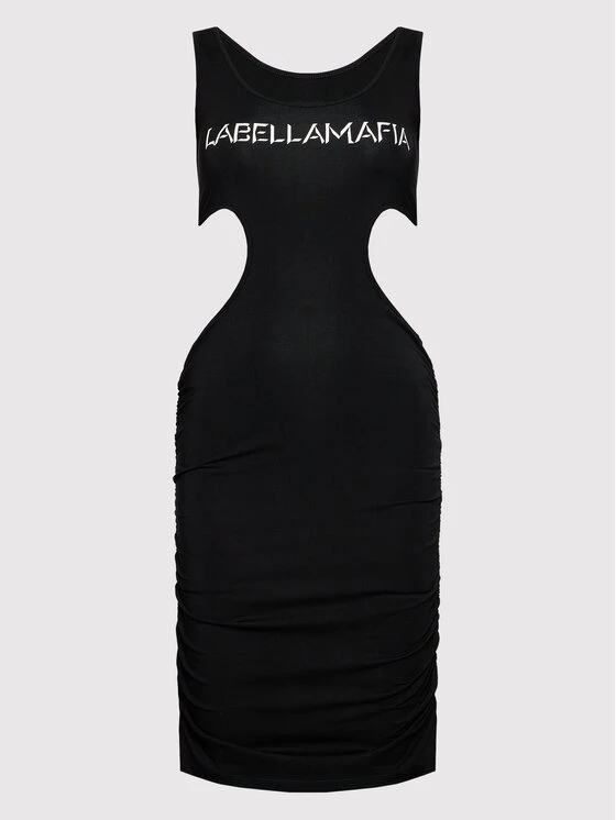 Kleid Für Den Alltag 21791 Schwarz Slim Fit 7 Kleid Für Den Alltag 21791 Schwarz Slim Fit – Bild 5