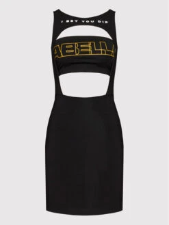 Kleid Für Den Alltag 24088 Schwarz Slim Fit -Angebote Modig Welt Store labellamafia kleid fur den alltag 24088 schwarz slim fit 4