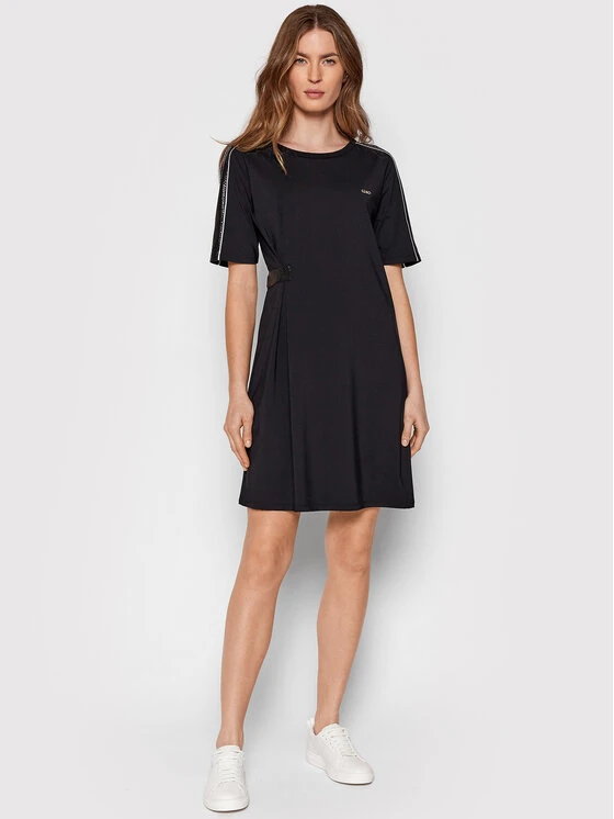 Kleid Für Den Alltag TA2020 J6242 Schwarz Regular Fit 4 Kleid Für Den Alltag TA2020 J6242 Schwarz Regular Fit – Bild 2