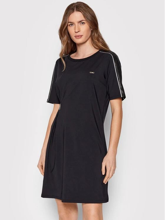 Kleid Für Den Alltag TA2020 J6242 Schwarz Regular Fit 3 Kleid Für Den Alltag TA2020 J6242 Schwarz Regular Fit