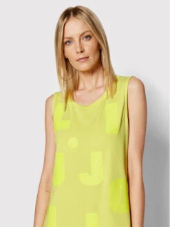 Kleid Für Den Alltag TA2179 J0088 Gelb Regular Fit -Angebote Modig Welt Store liu jo sport kleid fur den alltag ta2179 j0088 gelb regular fit 3