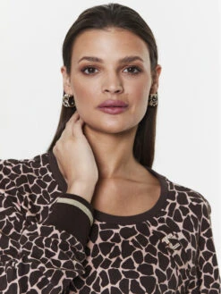 Kleid Für Den Alltag TA3113 J6182 Braun Regular Fit -Angebote Modig Welt Store liu jo sport kleid fur den alltag ta3113 j6182 braun regular fit 3