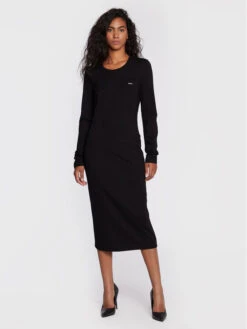 Kleid Für Den Alltag TF2235 J6182 Schwarz Regular Fit