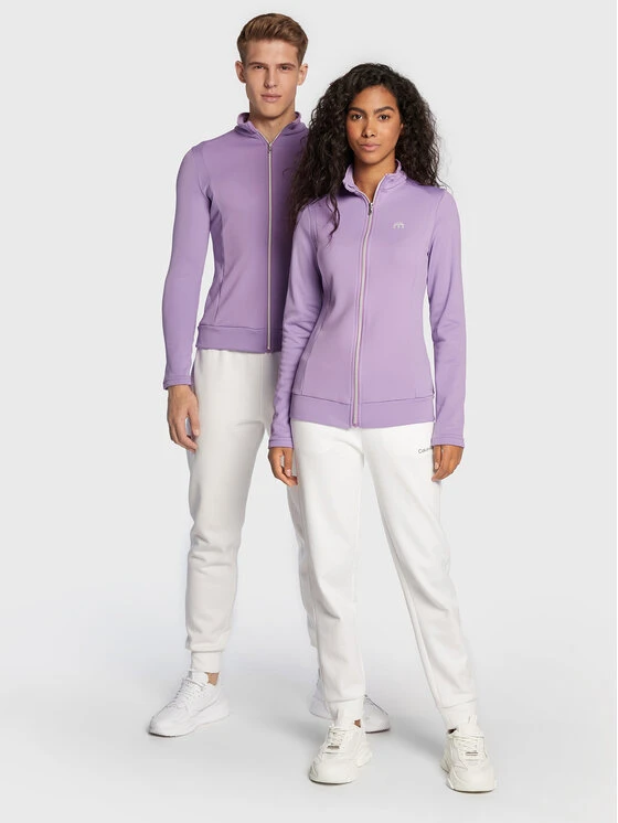Mico Sweatshirt MA00768 Violett Regular Fit 4 Mico Sweatshirt MA00768 Violett Regular Fit – Bild 2