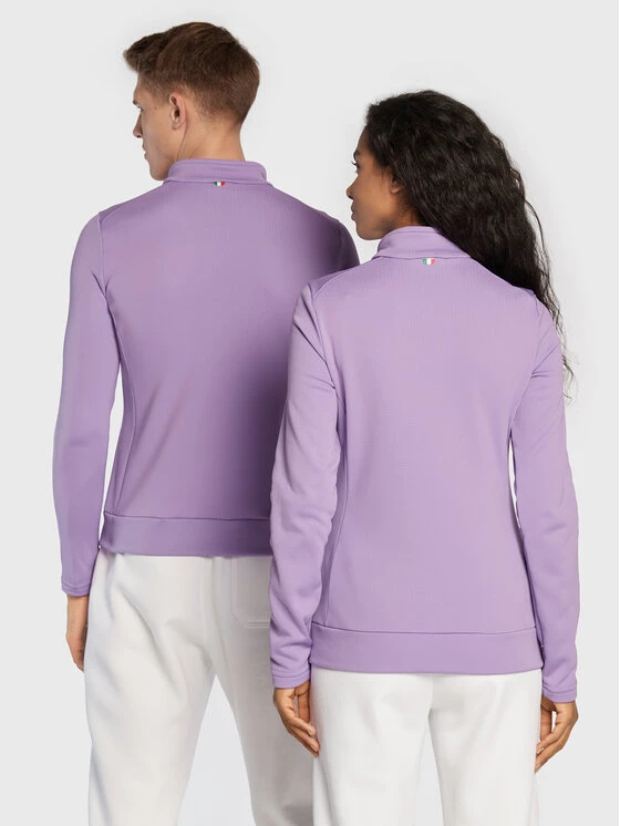 Mico Sweatshirt MA00768 Violett Regular Fit 5 Mico Sweatshirt MA00768 Violett Regular Fit – Bild 3