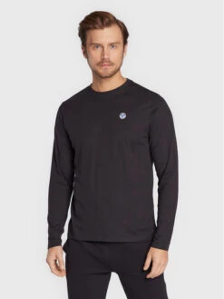 North Sails Longsleeve 692813 Schwarz Regular Fit