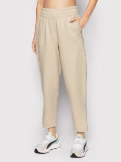 Puma Jogginghose Her High-Waist 847096 Beige Regular Fit