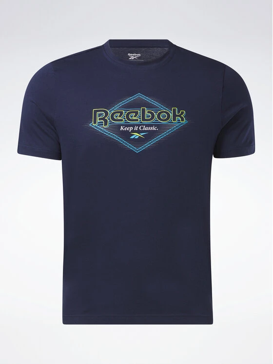 Reebok T-Shirt Graphic Series HS4886 Dunkelblau Regular Fit 8 Reebok T-Shirt Graphic Series HS4886 Dunkelblau Regular Fit – Bild 6