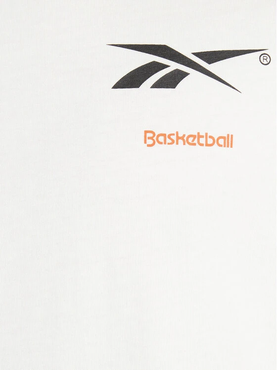 T-Shirt Reebok Basketball Court Top T-Shirt HN5804 Weiß Relaxed Fit 6 T-Shirt Reebok Basketball Court Top T-Shirt HN5804 Weiß Relaxed Fit – Bild 4