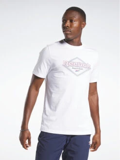 T-Shirt Reebok Graphic Series T-Shirt HM6251 Weiß Regular Fit