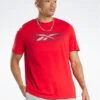 T-Shirt Reebok Graphic Series T-Shirt HS4883 Rot Regular Fit