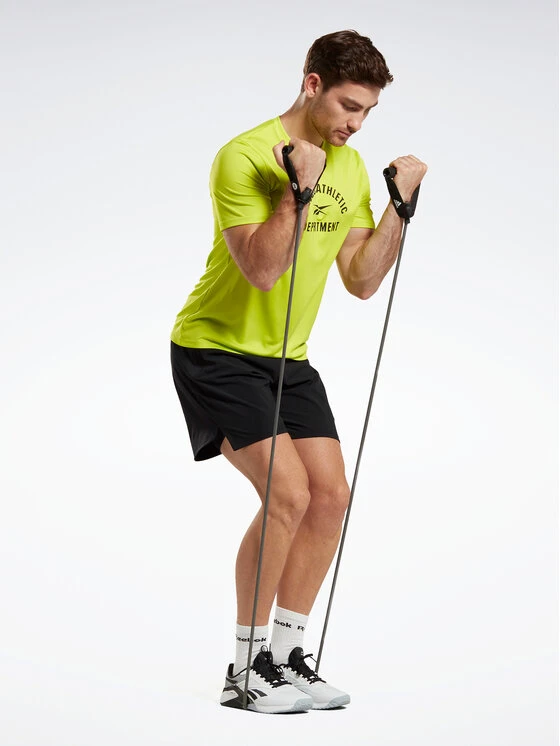 Reebok T-Shirt Training Graphic T-Shirt IC7666 Gelb 4 Reebok T-Shirt Training Graphic T-Shirt IC7666 Gelb – Bild 2