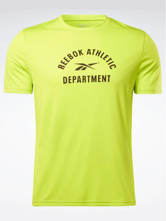 Reebok T-Shirt Training Graphic T-Shirt IC7666 Gelb 8 Reebok T-Shirt Training Graphic T-Shirt IC7666 Gelb – Bild 6