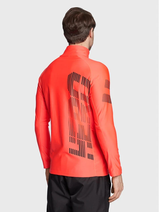Rossignol Technisches Sweatshirt Classique Hero RLLML03 Orange Slim Fit 5 Rossignol Technisches Sweatshirt Classique Hero RLLML03 Orange Slim Fit – Bild 3