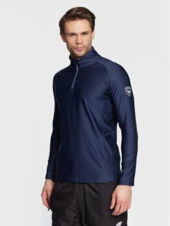 Rossignol Technisches Sweatshirt Classique RLLML16 Dunkelblau Slim Fit
