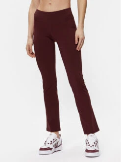 Skechers Jogginghose Go Walk W03PT20B Dunkelrot Flared Leg