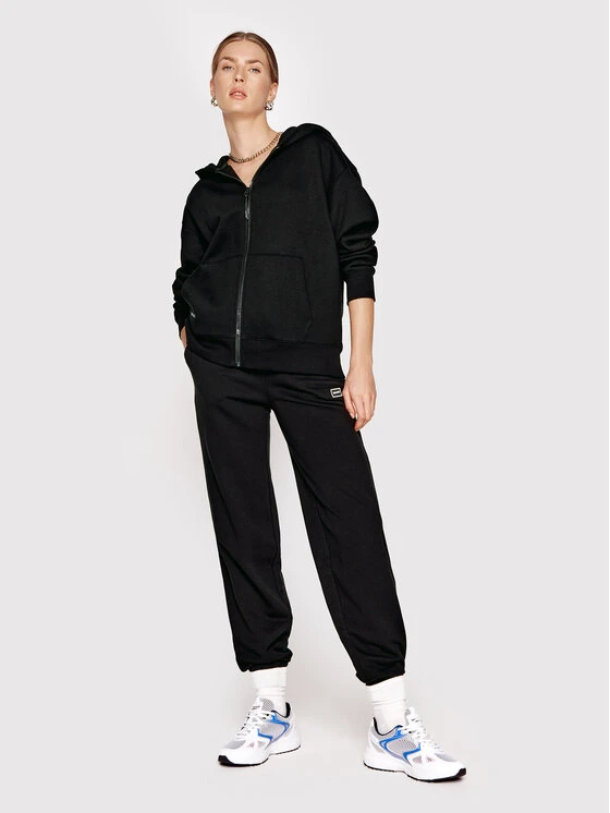 Jogginghose SP22-SPD552 Schwarz Regular Fit 4 Jogginghose SP22-SPD552 Schwarz Regular Fit – Bild 2