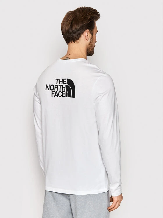 The North Face Longsleeve Easy NF0A2TX1 Weiß Regular Fit 4 The North Face Longsleeve Easy NF0A2TX1 Weiß Regular Fit – Bild 2