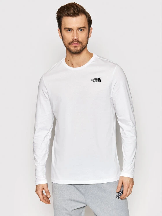 The North Face Longsleeve Easy NF0A2TX1 Weiß Regular Fit 6 The North Face Longsleeve Easy NF0A2TX1 Weiß Regular Fit – Bild 4