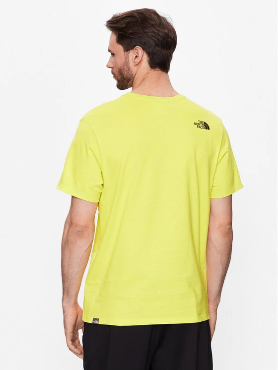 The North Face T-Shirt Easy Tee NF0A2TX3 Gelb Regular Fit 5 The North Face T-Shirt Easy Tee NF0A2TX3 Gelb Regular Fit – Bild 3