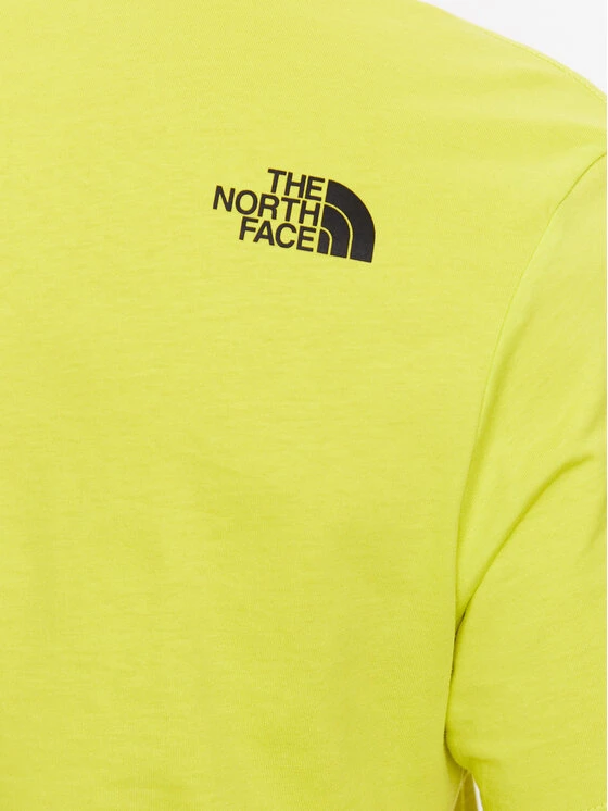 The North Face T-Shirt Easy Tee NF0A2TX3 Gelb Regular Fit 6 The North Face T-Shirt Easy Tee NF0A2TX3 Gelb Regular Fit – Bild 4