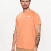 The North Face T-Shirt Faces NF00CEQ8 Orange Regular Fit
