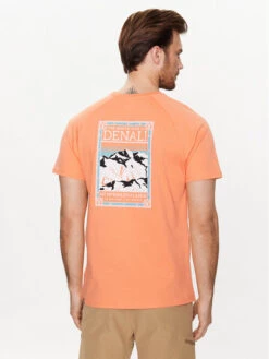 The North Face T-Shirt Faces NF00CEQ8 Orange Regular Fit -Angebote Modig Welt Store the north face t shirt faces nf00ceq8 orange regular fit 2