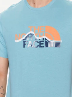 The North Face T-Shirt Mountain Line NF0A7X1N Blau Regular Fit -Angebote Modig Welt Store the north face t shirt mountain line nf0a7x1n blau regular fit 3