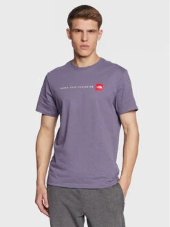 The North Face T-Shirt Never Stop Exploring NF0A7X1M Violett Regular Fit
