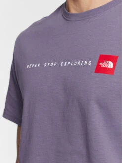 The North Face T-Shirt Never Stop Exploring NF0A7X1M Violett Regular Fit -Angebote Modig Welt Store the north face t shirt never stop exploring nf0a7x1m violett regular fit 3