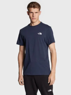 The North Face T-Shirt NF0A2TX5 Dunkelblau Regular Fit