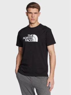 The North Face T-Shirt Raglan Easy NF0A37FV Schwarz Regular Fit