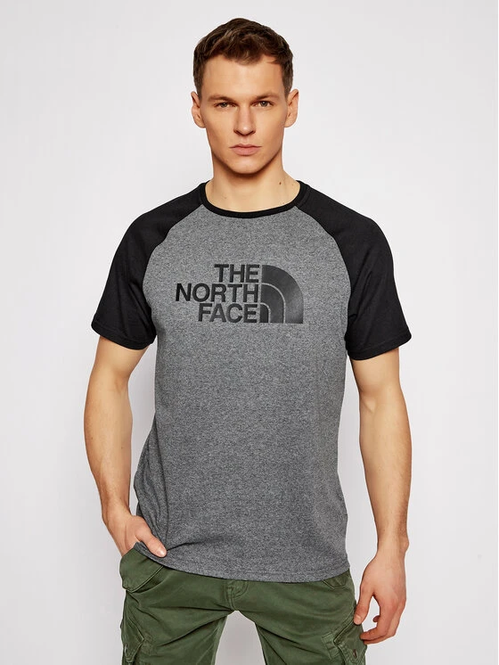The North Face T-Shirt Raglan Easy Tee NF0A37FV Grau Regular Fit 3 The North Face T-Shirt Raglan Easy Tee NF0A37FV Grau Regular Fit