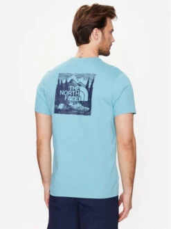 The North Face T-Shirt Red Box Cel NF0A7X1K Blau Regular Fit -Angebote Modig Welt Store the north face t shirt red box cel nf0a7x1k blau regular fit 2