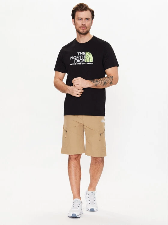 The North Face T-Shirt Rust NF0A4M68 Schwarz Regular Fit 4 The North Face T-Shirt Rust NF0A4M68 Schwarz Regular Fit – Bild 2