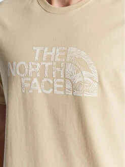 The North Face T-Shirt Woodcut Dome NF0A827H Beige Regular Fit -Angebote Modig Welt Store the north face t shirt woodcut dome nf0a827h beige regular fit 3