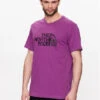 The North Face T-Shirt Woodcut Dome NF0A827H Violett Regular Fit -Angebote Modig Welt Store the north face t shirt woodcut dome nf0a827h violett regular fit