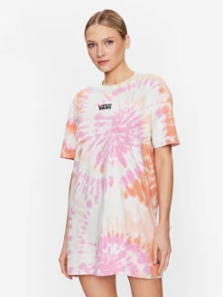 Vans Kleid Für Den Alltag Center Vee Wash VN00046Q Bunt Regular Fit