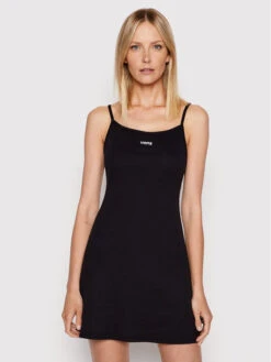 Vans Kleid Für Den Alltag Jessie VN0A5LME Schwarz Regular Fit