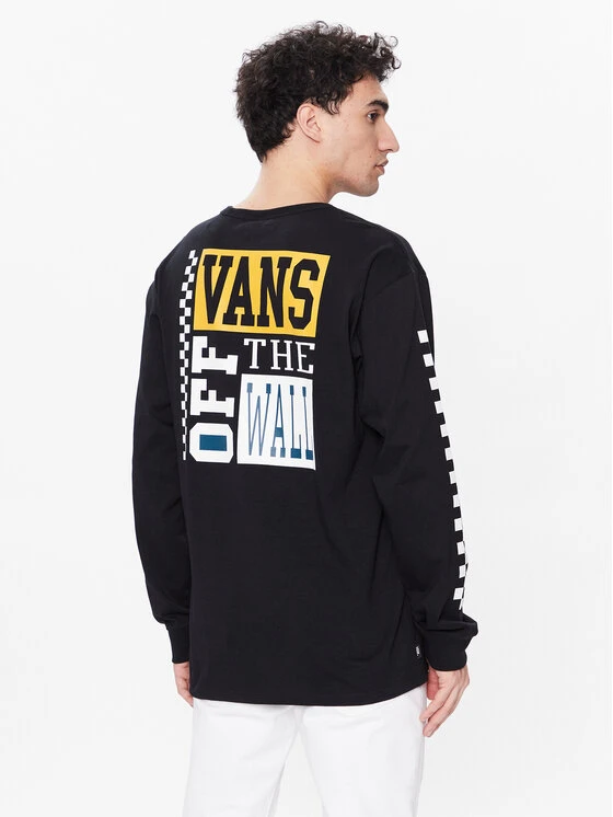 Vans Longsleeve Varsity VN0007UH Schwarz Classic Fit 5 Vans Longsleeve Varsity VN0007UH Schwarz Classic Fit – Bild 3