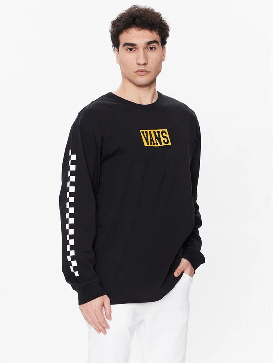 Vans Longsleeve Varsity VN0007UH Schwarz Classic Fit 3 Vans Longsleeve Varsity VN0007UH Schwarz Classic Fit