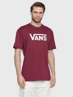 Vans T-Shirt Classic VN000GGG Dunkelrot Classic Fit