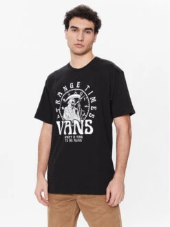 Vans T-Shirt Strange Times VN000040 Schwarz Classic Fit