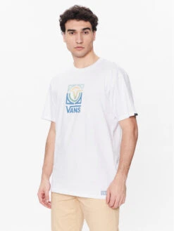 Vans T-Shirt Veesta VN0007US Weiß Classic Fit